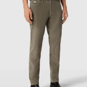 Brax Cordhose In 5-Pocket-Design Modell ‘Cadiz’ – Olivgrün 13