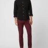 Jack & Jones Slim Fit Chino Mit Stretch-Anteil Modell ‚Marco‘ – Bordeaux Rot 19