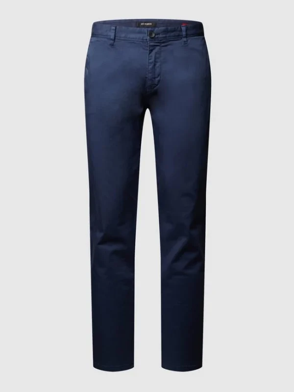 Roy Robson Slim Fit Chino Mit Stretch-Anteil – Blau 3