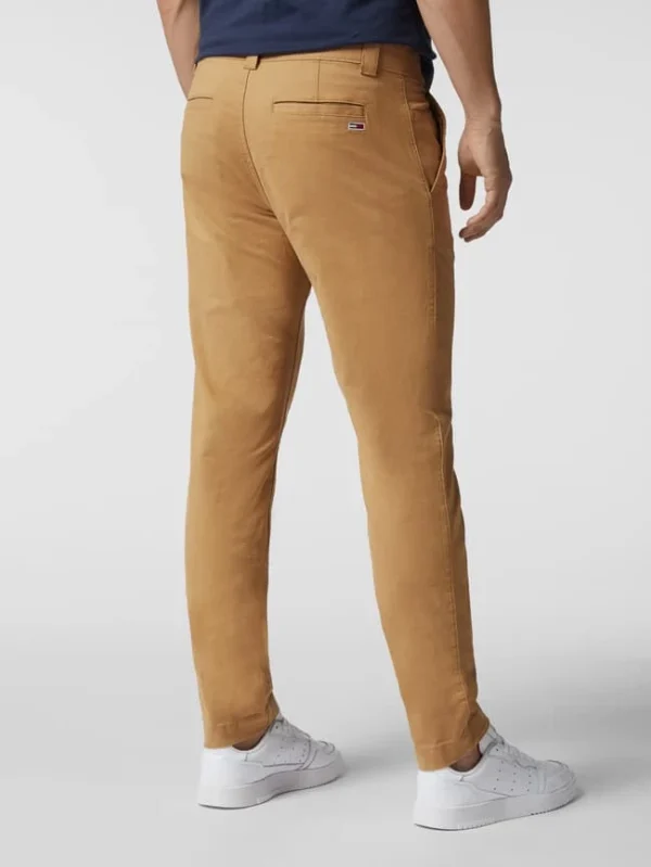 Tommy Jeans Slim Fit Chino Mit Stretch-Anteil Modell ‚Scanton‘ – Beige 6