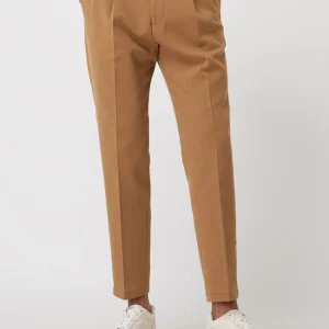 Windsor Bundfaltenhose Mit Viskose-Anteil Modell ‘Sapo’ – Camel 13