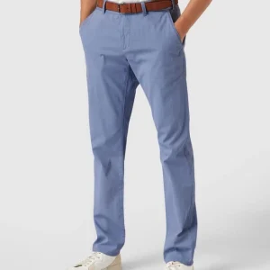 MCNEAL Slim Fit Chino Mit Gürtel – Hellblau 13