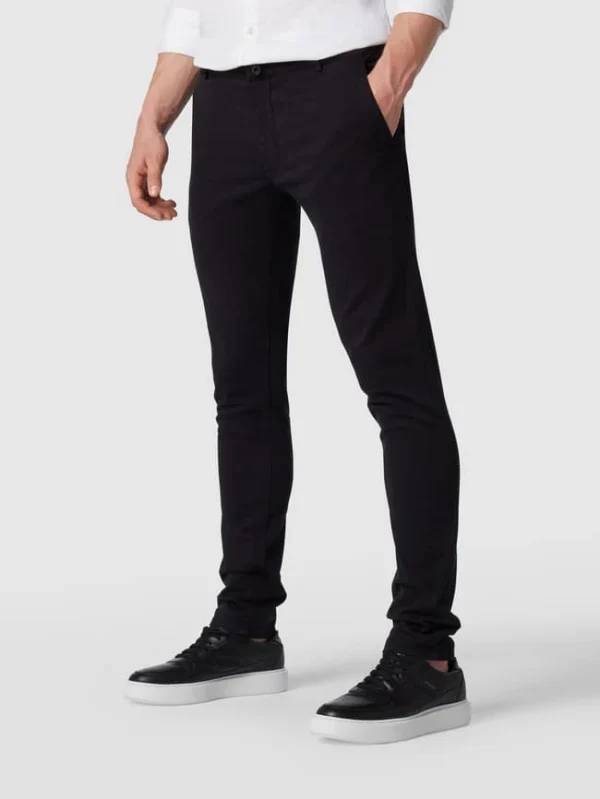 Tiger Of Sweden Slim Fit Chino Mit Stretch-Anteil Modell ‚Transit‘ – Schwarz 5