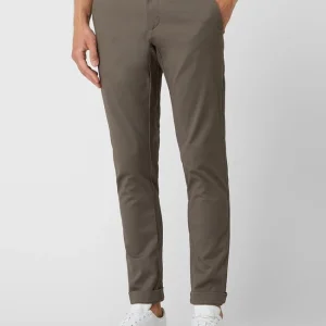 Bruun & Stengade Slim Fit Chino Mit Stretch-Anteil Modell ‘Oscar’ – Dunkelgrün 13