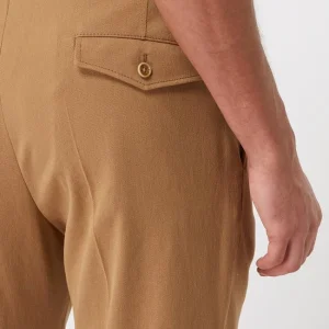 Windsor Bundfaltenhose Mit Viskose-Anteil Modell ‘Sapo’ – Camel 11