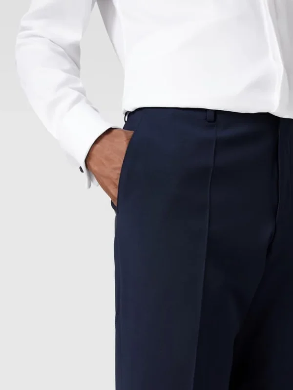 BOSS Slim Fit Anzughose Modell ‘Genius’ – Marineblau 4