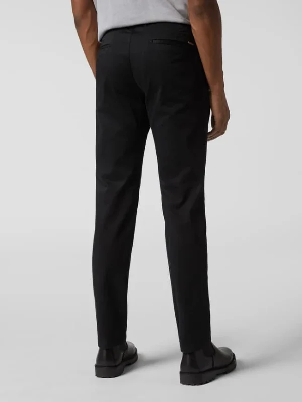 Roy Robson Slim Fit Chino Mit Stretch-Anteil – Schwarz 6