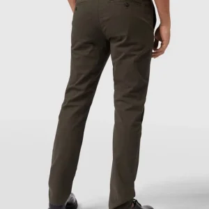 MCNEAL Slim Fit Chino Mit Stretch-Anteil – Olivgrün 15