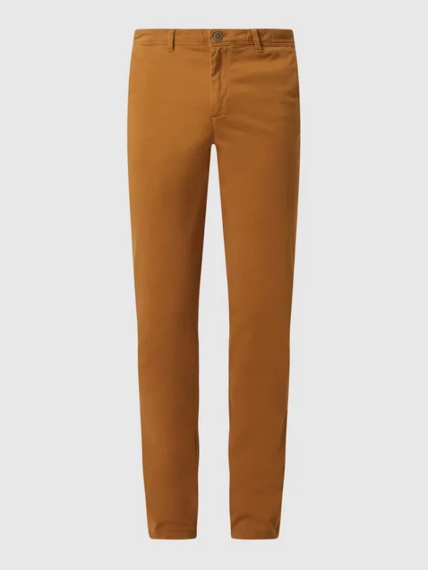 Jack & Jones Slim Fit Chino Mit Stretch-Anteil Modell ‚Marco‘ – Camel 3