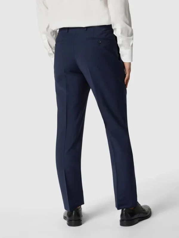 Pierre Cardin Anzug-Hose Mit Webmuster – Blau 6