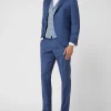 Wilvorst Slim Fit Anzughose Aus Wolle – Blau 19