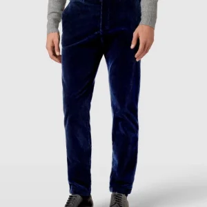 Tommy Hilfiger Cordhose Mit Französischen Eingrifftaschen Modell ‚DENTON‘ – Marineblau 13