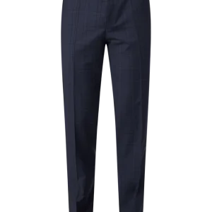 BOSS Slim Fit Anzughose Aus Schurwolle Modell ‘Genius’ – Marineblau 10