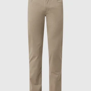 Christian Berg Men Chino Mit Stretch-Anteil – Hellbraun 9