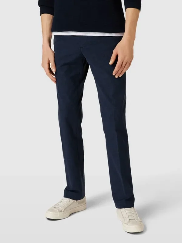 Tommy Hilfiger Hose Mit Bügelfalten Modell ‘DENTON’ – Marineblau 5