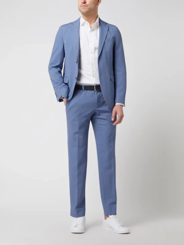 Daniel Hechter Modern Fit Anzughose Mit Stretch-Anteil – Bleu 1