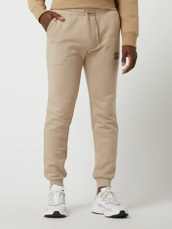 Jack & Jones Sweathose Aus Baumwollmischung Modell ‚Gordon‘ – Beige 5