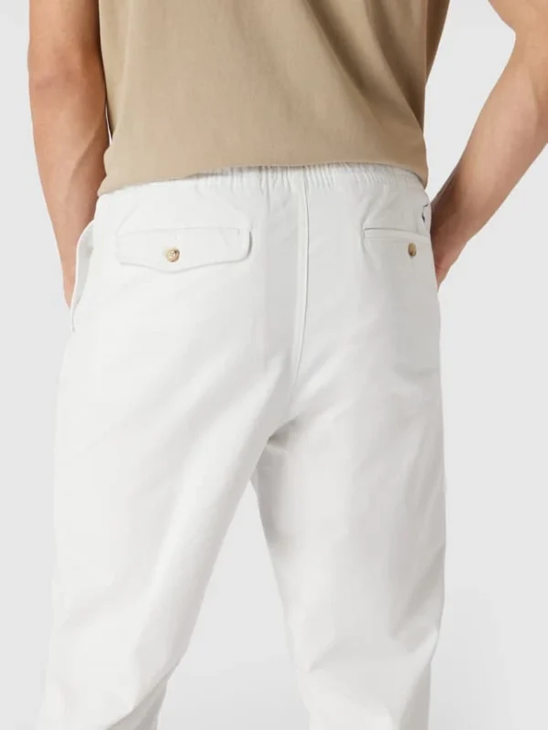 Polo Ralph Lauren Classic Fit Chino Mit Label-Stitching – Offwhite 4