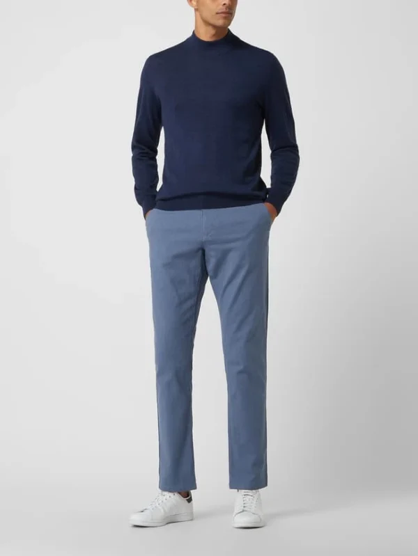 MCNEAL Slim Fit Chino Mit Stretch-Anteil – Bleu 1