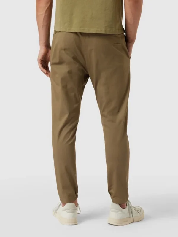 Stylebop Stoffhose Mit Elastischem Bund – Khaki 6