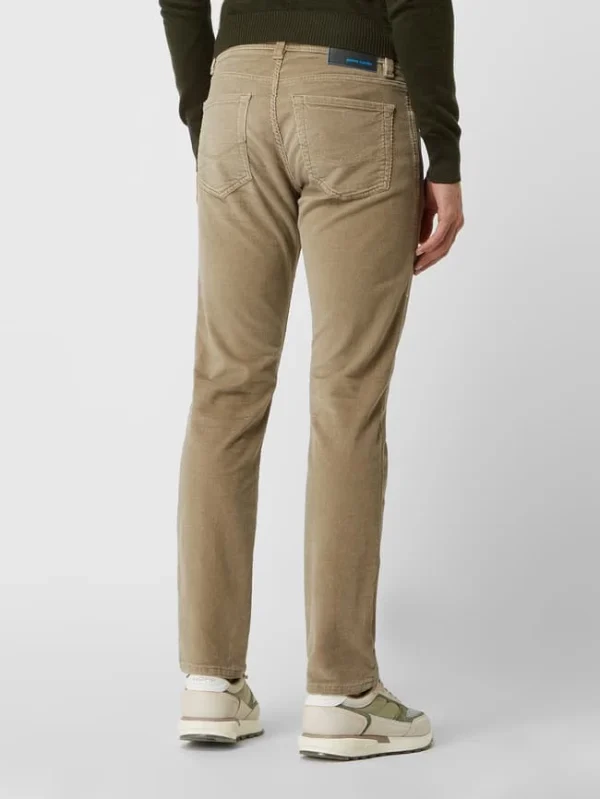 Pierre Cardin Tapered Fit Cordhose Mit Hohem Stretch-Anteil Modell ‘Lyon’ – ‘Futureflex’ – Beige 6