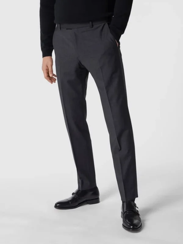 Strellson Slim Fit Anzughose Mit Stretch-Anteil ‚Flex Cross‘ – Anthrazit 5