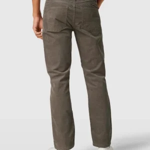 Christian Berg Men Cordhose Mit Stretch-Anteil – Taupe 15