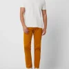 Christian Berg Men Chino Mit Stretch-Anteil – Dunkelgelb 17