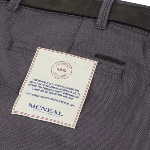 MCNEAL Slim Fit Hose Mit Stretch-Anteil – Dunkelgrau 18