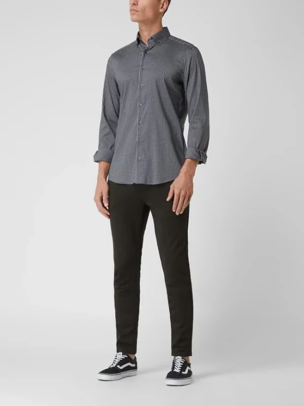 Only & Sons Tapered Fit Hose Mit Viskose-Anteil Modell ‚Mark‘ – Olivgrün 1