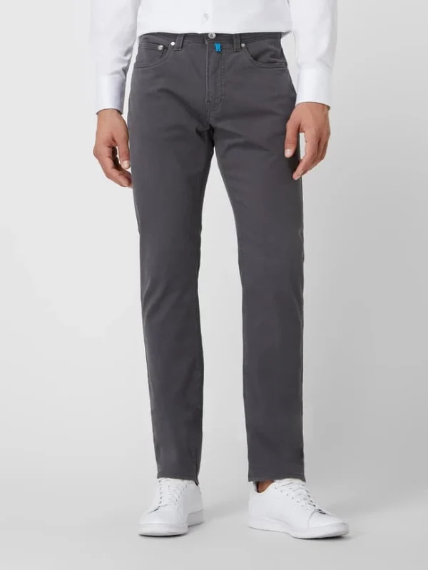 Pierre Cardin Tapered Fit Hose Mit Stretch-Anteil Modell ‘Lyon’ – ‘Futureflex’ – Anthrazit 5