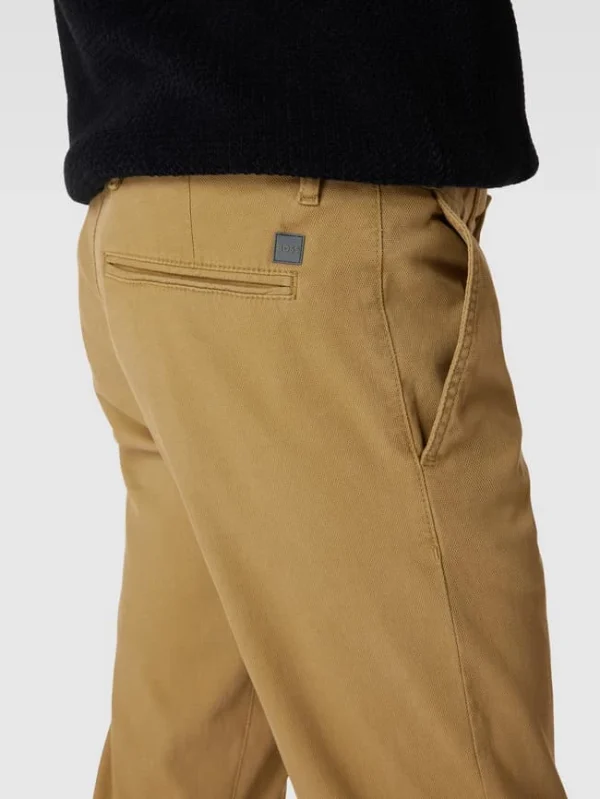 BOSS Casualwear Hose Mit Label-Detail Modell ‘Schino-Taber’ – Beige 4