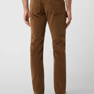 Pierre Cardin Tapered Fit Cordhose Mit Hohem Stretch-Anteil Modell ‘Lyon’ – ‘Futureflex’ – Camel 15