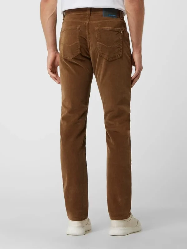 Pierre Cardin Tapered Fit Cordhose Mit Hohem Stretch-Anteil Modell ‘Lyon’ – ‘Futureflex’ – Camel 6