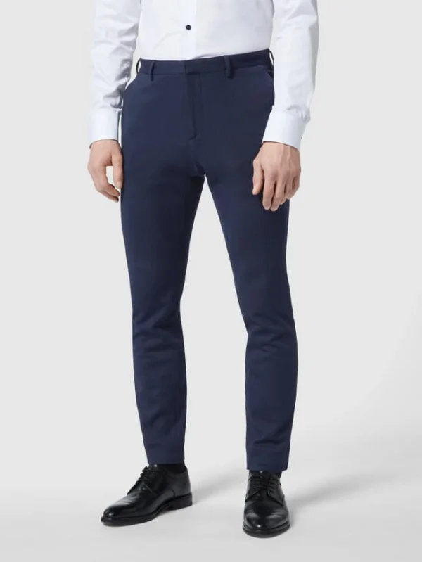 Tommy Hilfiger Slim Fit Anzughose Mit Stretch-Anteil – Marineblau 5