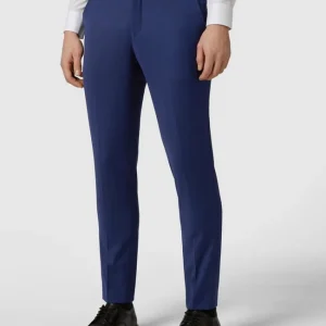 Selected Homme Slim Fit Anzug-Hose Mit Webmuster – Royalblau 13