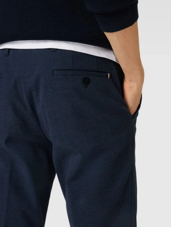 Tommy Hilfiger Hose Mit Bügelfalten Modell ‘DENTON’ – Marineblau 4