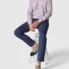 Roy Robson Slim Fit Chino Mit Stretch-Anteil – Blau 19