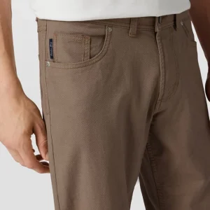 Christian Berg Men Straight Fit Chino Mit Stretch-Anteil – Taupe 11