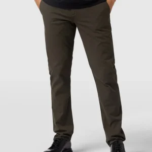 MCNEAL Slim Fit Chino Mit Stretch-Anteil – Olivgrün 13