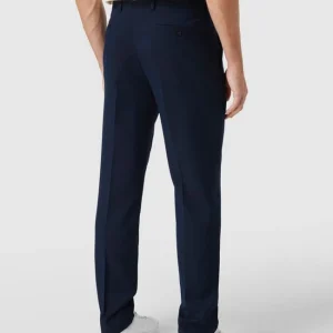 S.Oliver BLACK LABEL Anzug-Hose Mit Webmuster – Marineblau 15