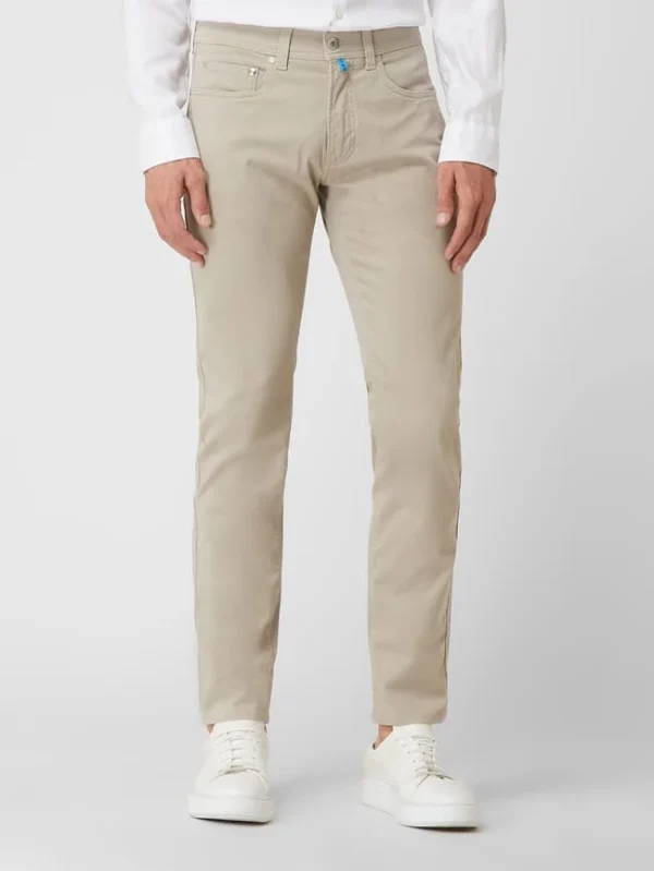 Pierre Cardin Tapered Fit Hose Mit Stretch-Anteil Modell ‘Lyon’ – ‘Futureflex’ – Beige 5