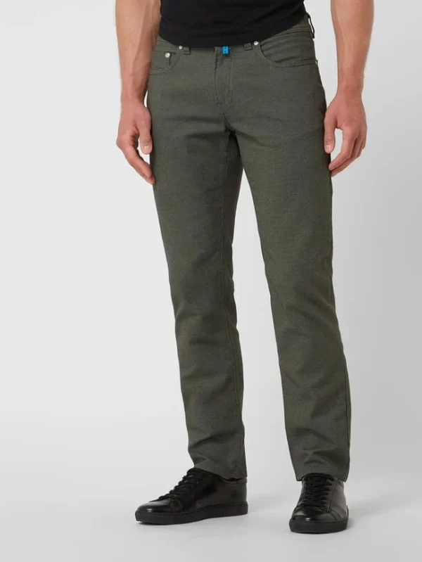 Pierre Cardin Tapered Fit Hose Mit Hohem Stretch-Anteil Modell ‘Lyon’ – ‘Futureflex’ – Grün 5