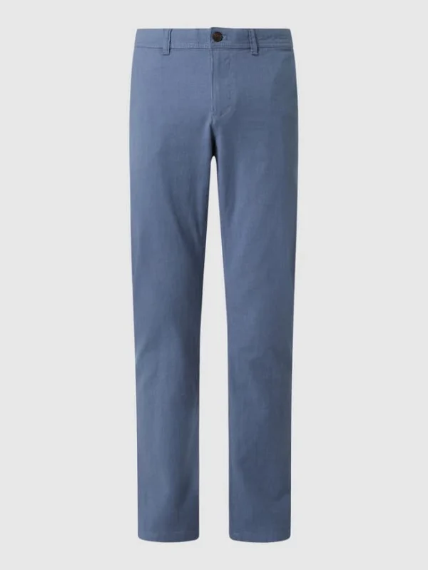 MCNEAL Slim Fit Chino Mit Stretch-Anteil – Bleu 3