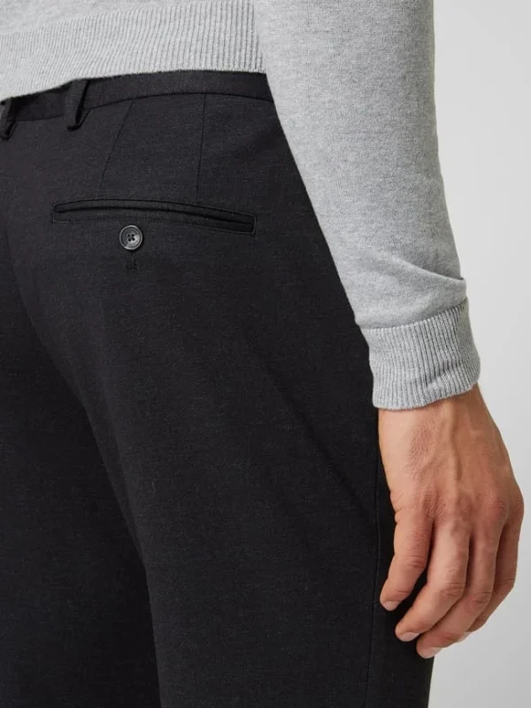 Matinique Tapered Fit Chino Mit Stretch-Anteil Modell ‘Liam’ – Schwarz 4