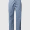 Christian Berg Men Straight Fit Chino Mit Stretch-Anteil – Bleu 19