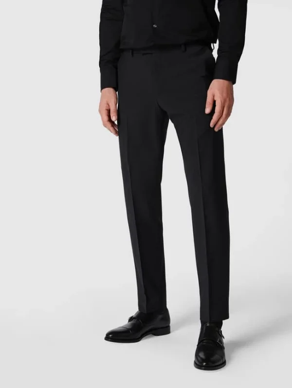 Strellson Slim Fit Anzughose Mit Stretch-Anteil ‚Flex Cross‘ – Schwarz 5