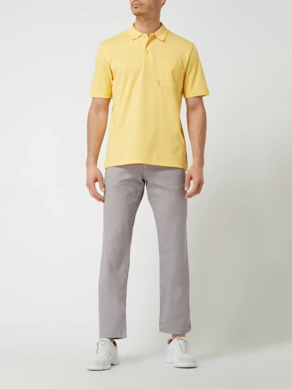 Christian Berg Men Chino Mit Stretch-Anteil – Sand 1