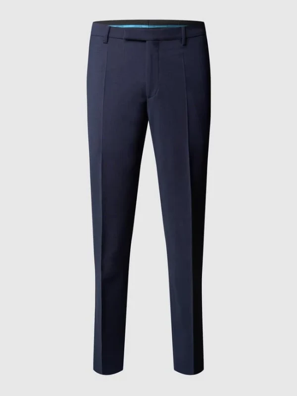 Pierre Cardin Anzug-Hose Mit Webmuster – Blau 3