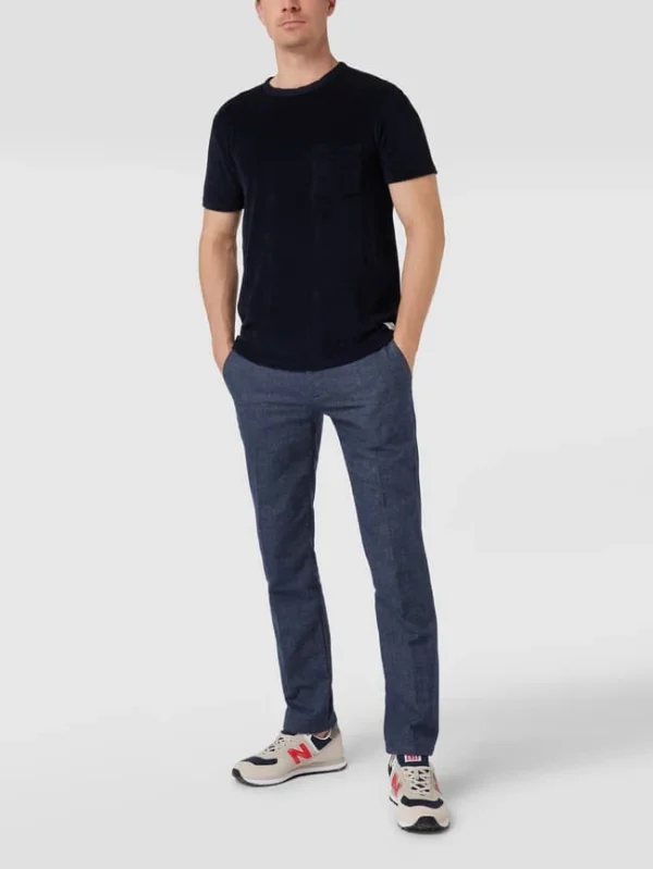 Tommy Hilfiger Straight Fit Chino Mit Stretch-Anteil – Dunkelblau 1